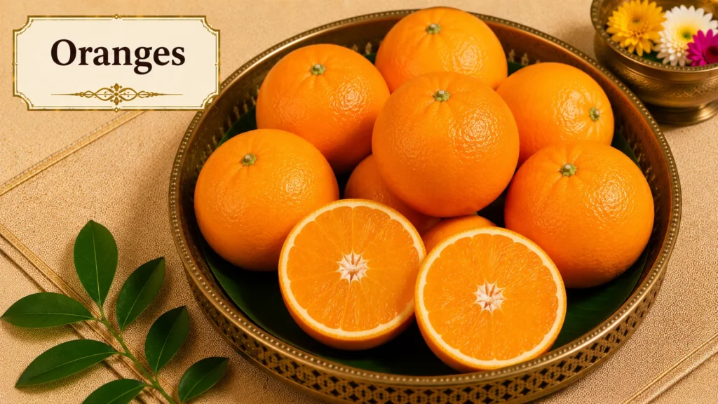16 oranges
