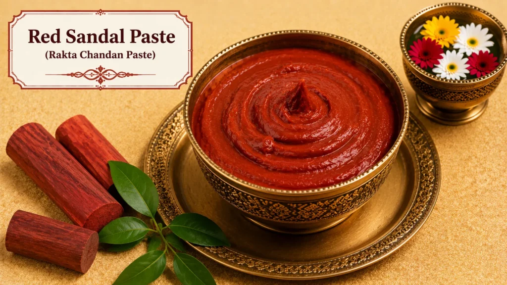 30 red sandal paste