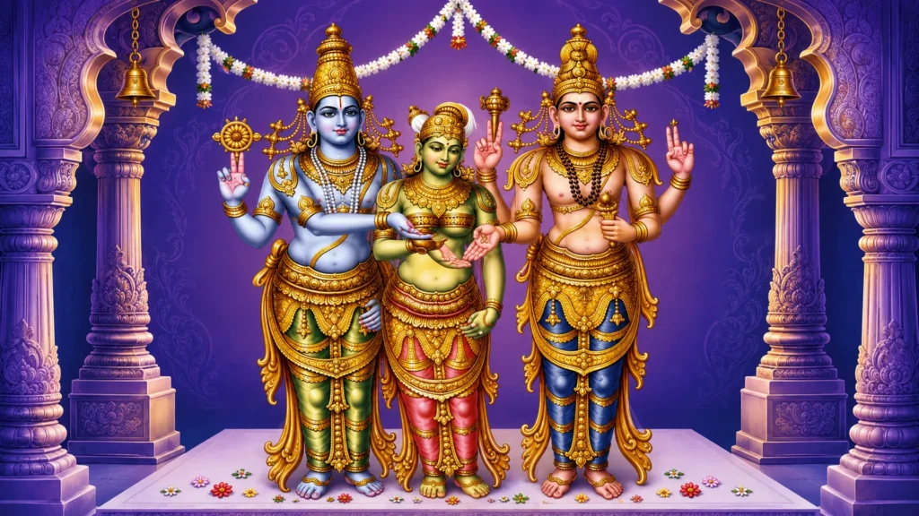 The glories of Subhadra devi - the wife of Arjuna of the Pandavas lord vishnu gayatri devi and lord brahma
