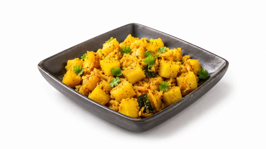 spiced potato fry urulai roast