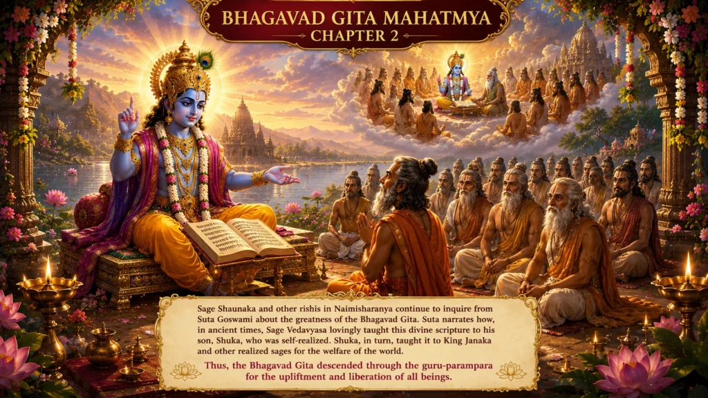 The Gita Mahatmya (the Glorification of the Bhagavad Gita) chapter02