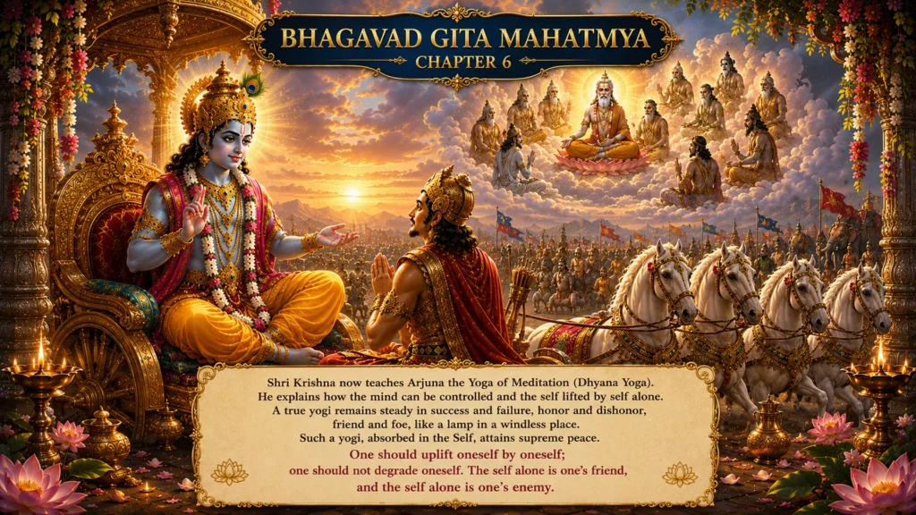 The Gita Mahatmya (the Glorification of the Bhagavad Gita) chapter06