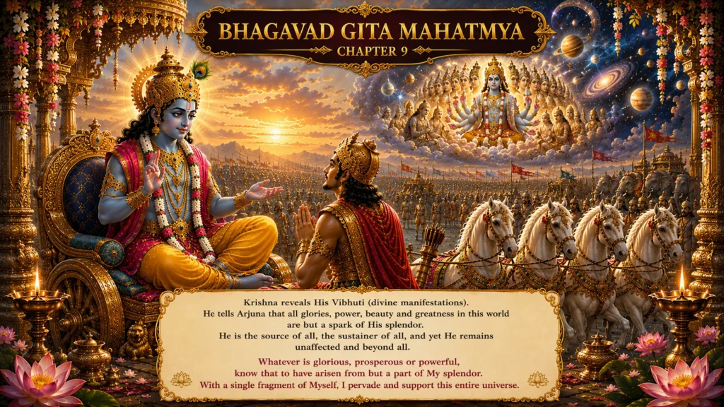 The Gita Mahatmya (the Glorification of the Bhagavad Gita) chapter09