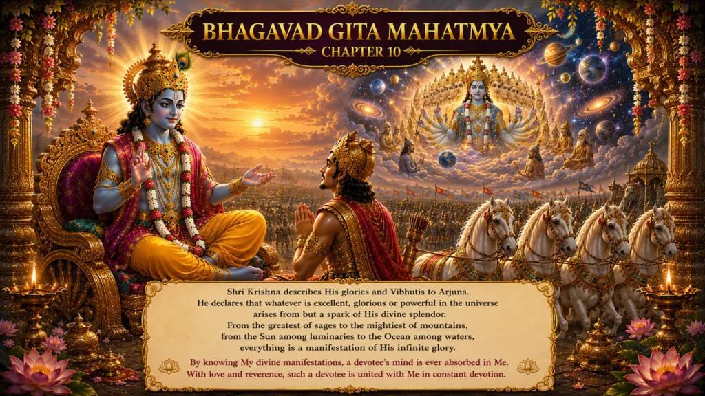 The Gita Mahatmya (the Glorification of the Bhagavad Gita) chapter10