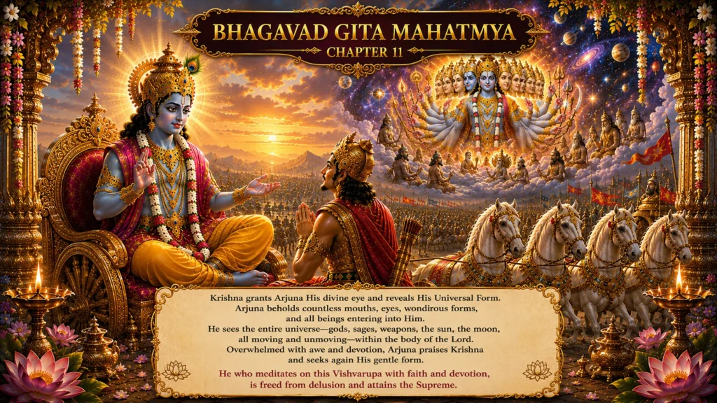 The Gita Mahatmya (the Glorification of the Bhagavad Gita) chapter11